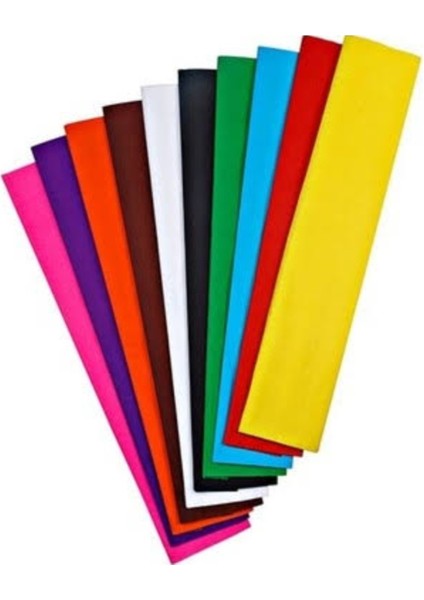 Südor Krapon Kağıdı 10’lu Renkli Set – El Işi ve Süsleme Kağıdı