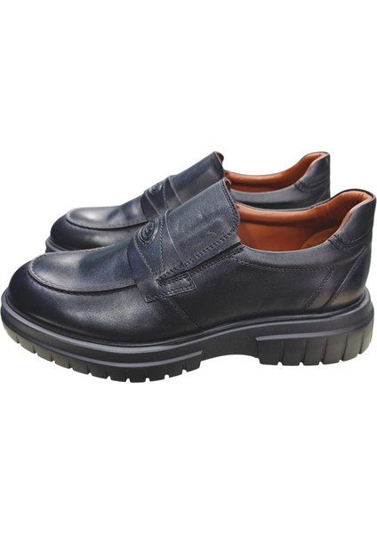 5312 Siyah Yüksek Tabanlı Klasik Erkek Ayakkabı fırsatları