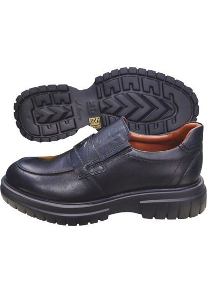 5312 Siyah Yüksek Tabanlı Klasik Erkek Ayakkabı indirimleri