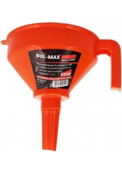 Bul Max 1.6 L Spiralli Huni – Çelik Süzgeçli Pratik Sıvı Aktarma Hunisi fiyatları
