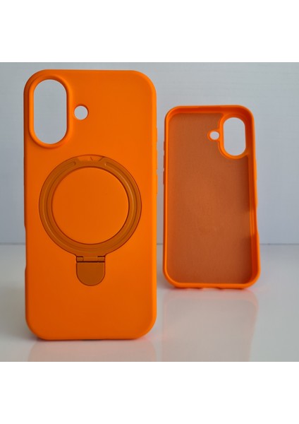 iPhone 17 Magsafe ile Uyumlu Standlı Yumuşak Soft Mükemmel Manyetik Silikon Kılıf fiyatları