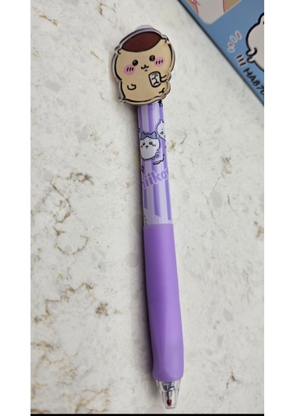 Sanrio Kawaii Sevimli Figürlü Silinebilir Tükenmez Kalem Mavi Mürekkep Silinebilir Hediyelik 1 Adet modelleri