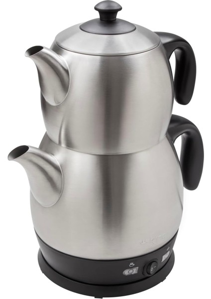 P-315 Lea Inox 2200 W Çelik Demlikli Çay Makinesi fiyatları