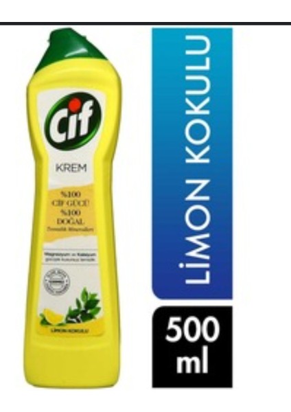 Krem Temizleyici 500 ml – Zorlu Lekelere Karşı Etkili Çözüm