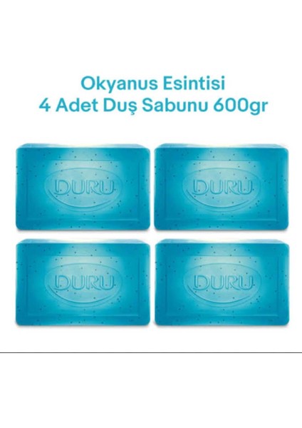 Fresh Sensection Okyanus Esintisi 4’lü Katı Duş Sabunu – Ferahlatıcı Deniz Nefesi, Bitkisel Formül fırsatları