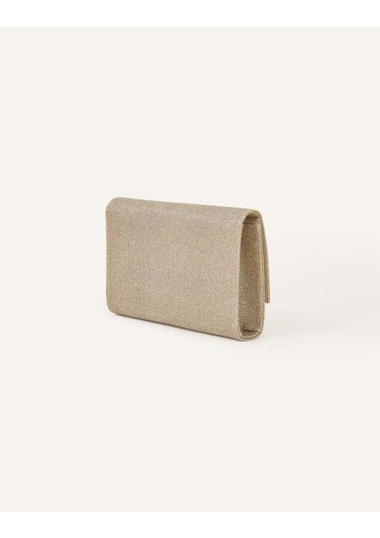 Lurex Box Clutch Gold modelleri