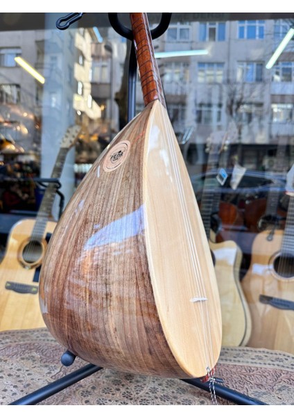 Kısa Sap Yarı Profesyonel Ceviz Bağlama 40 Tekne Jak Girişli modelleri