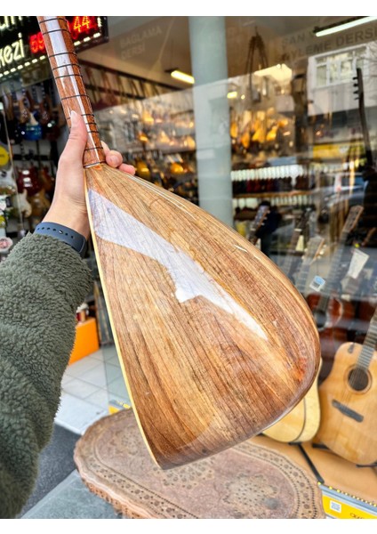 Kısa Sap Yarı Profesyonel Ceviz Bağlama 40 Tekne Jak Girişli fırsatları