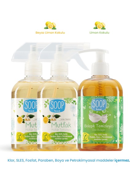 Home Mutfak Dostu 3'lü Paket