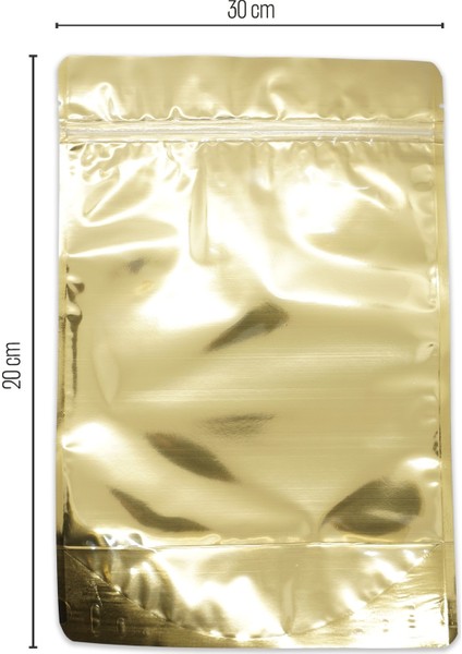 20*30*10 Gold Metalize Kilitli Doypack 50 Adet fiyatları