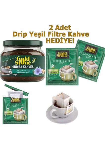 Hindiba Kahvesi 1 Aylık (60 Kullanım) Net 150GR fiyatları