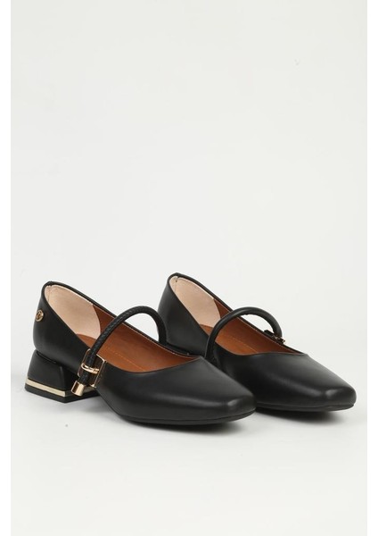 Siyah Kadın Topuklu Ayakkabı PC-55119 fiyatları