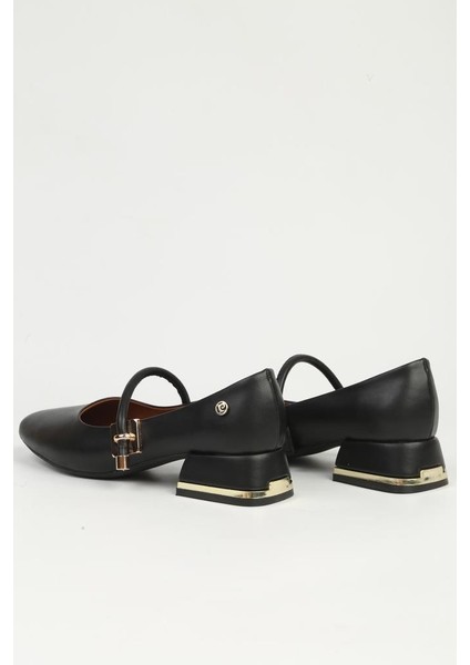 Siyah Kadın Topuklu Ayakkabı PC-55119 modelleri