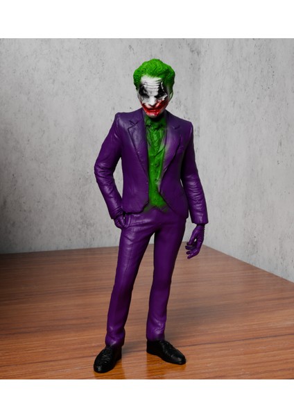 Joker Figür Batman Kara Şövalye Heath Ledger 20 cm Hediyelik Figür