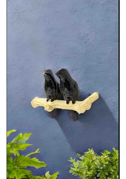 Ikili Kuşlar Duvar Dekoru ve Dekoratif Askılık fiyatları