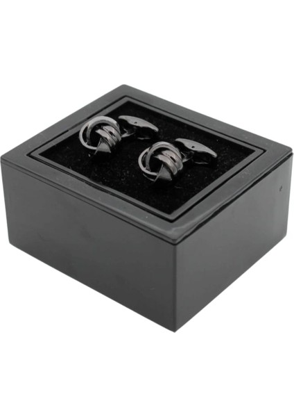 Parlak Siyah Lüx Kol Düğmesi fiyatları