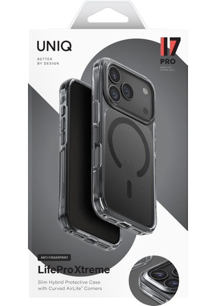Iphone 17 Pro Kılıf Lifepro Xtreme Airlite™ Köşe Teknolojisi Magsafe Kapak