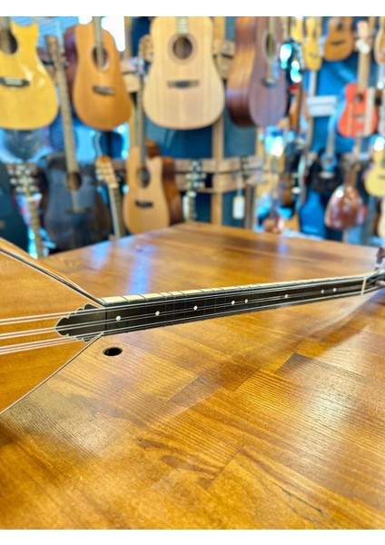 Kısa Sap Üst Seri Tam Profesyonel Ardıç Bağlama 40 Tekne indirimleri