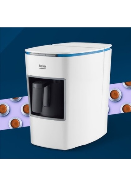 Bkk 2400 Beyaz Türk Kahve Makinesi