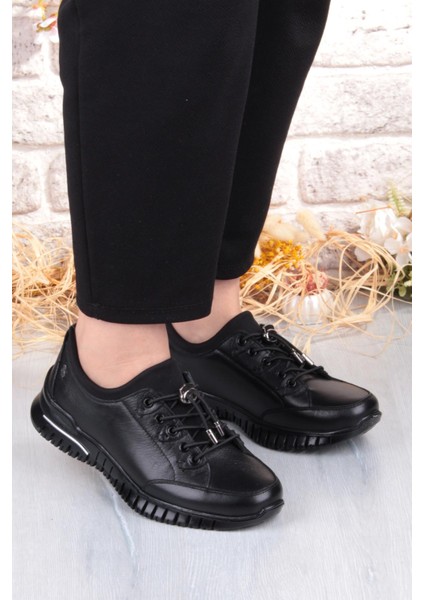 9513 Comfort Yumuşak Esnek Kauçuk Kaymaz Taban Hakiki Deri Kadın Ayakkabı modelleri