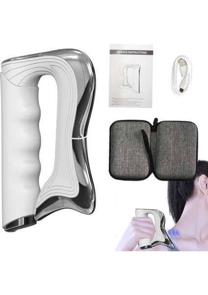 Elektrikli Fasya Boyun ve Omuz Kas Rahatlatıcı 3 Kademeli Titreşimli Masaj Aleti indirimleri