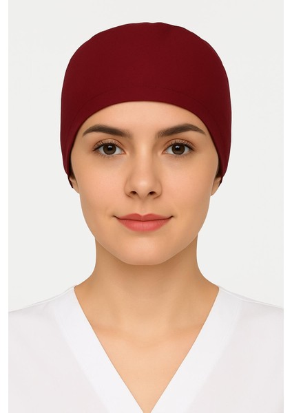 3'ü Bir Arada Doktor Hemşire Aşçı Cerrahi Bone Hastane Anne Bone Iş Bandanası Tesettür Bonesi Gtb 2 modelleri