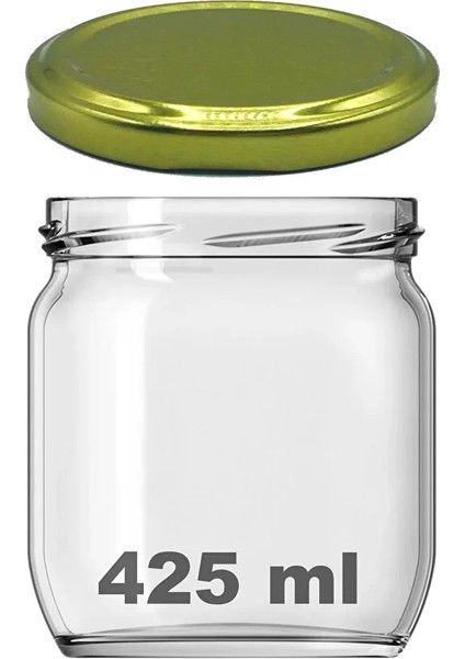 4 Adet 425 ml Metal Konserve Kapaklı Yoğurt, Sosluk, Baharatlık, Menemen 425 cc Cam Kavanoz modelleri