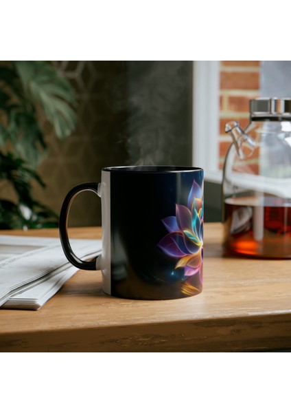 Lotus Çiçekleri Baskılı Kupa Bardak indirimleri