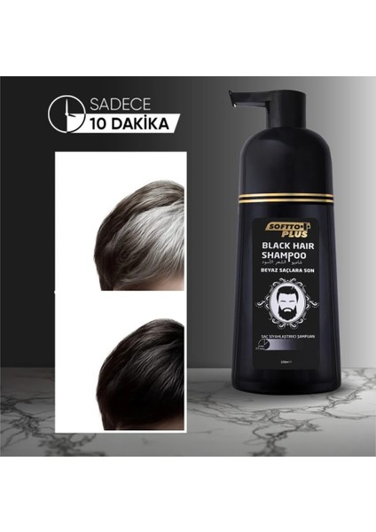 Softto Plus Saç Siyahlaştırıcı Şampuan fırsatları