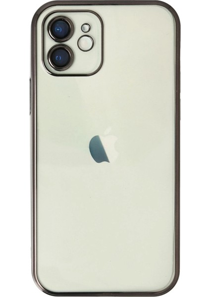 Apple iPhone 11 Crystal Shield Lensli Silikon (Lens Protector / Kamera Koruyucu Kılıf) - Siyah fırsatları