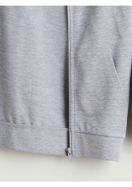 Kapüşonlu Erkek Çocuk Fermuarlı Sweatshirt (W5) modelleri