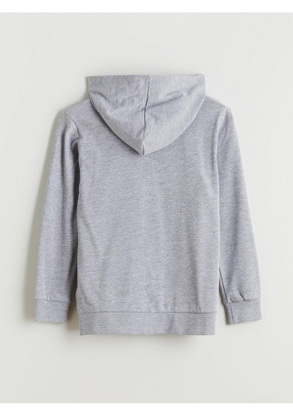 Kapüşonlu Erkek Çocuk Fermuarlı Sweatshirt (W5) fırsatları