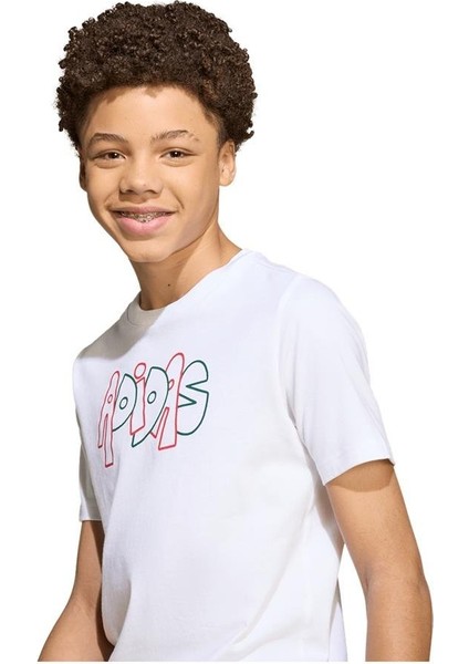 Çocuk Beyaz T-shirt J GRAFFITI T JV5245