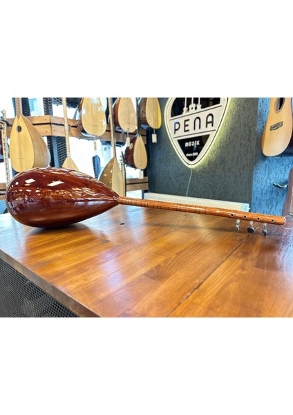 Kısa Sap Yarı Profesyonel Maun Bağlama 40 Tekne Jak Girişli indirimleri