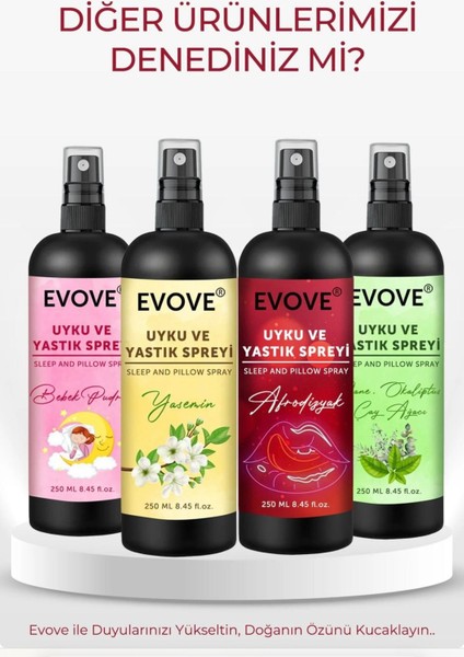 Bebek Pudrası Uyku ve Yastık Spreyi Rahatlatıcı Uyku ve Dinlenme Sleep And Pillow Spray 250 ml modelleri