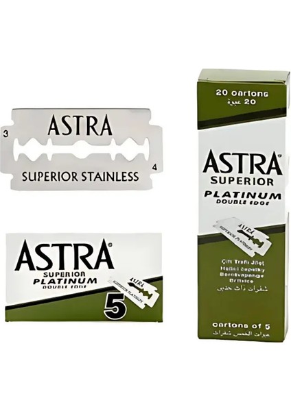 Astra Superior Platınum Yaprak Jilet