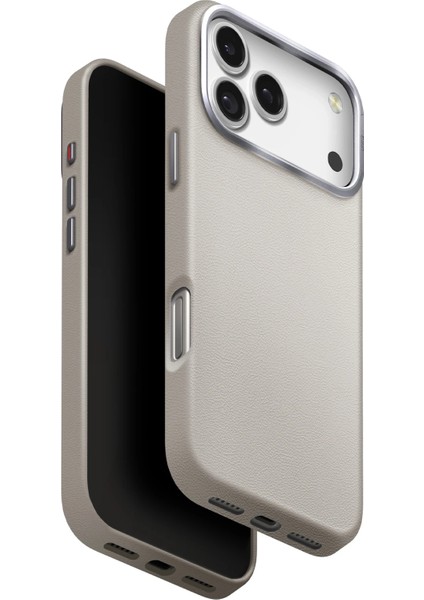 Iphone 17 Pro Kılıf Lyden Vegan Deri Kaplama Inovatif Görünüm Magsafe Premium Kapak