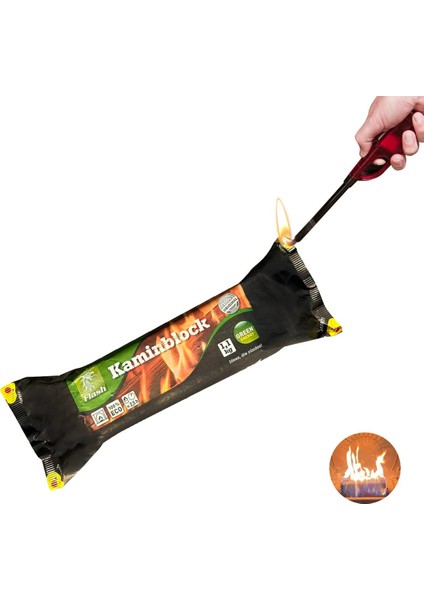 Lüx Şömine Odunu (Tekli)
