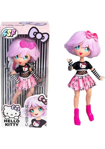 Hello Kitty Manga Bebek Figürü HKTF0000 - Teddy Rock HKTF0000