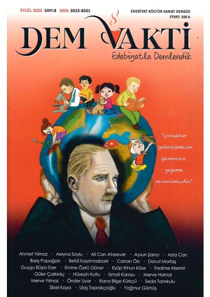 Dem Vakti Dergi 8.sayı Eylül 2025