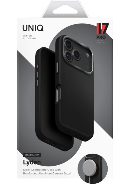 Iphone 17 Pro Kılıf Lyden Vegan Deri Kaplama Inovatif Görünüm Magsafe Premium Kapak fırsatları