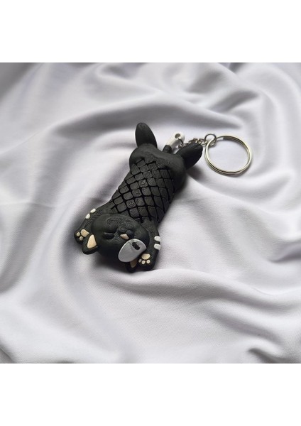 Kedi Anahtarlık Çanta Süsü Charm - Siyah modelleri