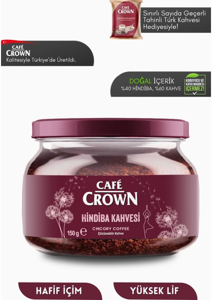 Hindiba Kahvesi 150GRAM (1 Ay Kullanım 60 Porsiyon)