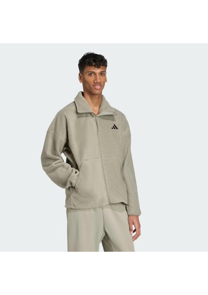 Erkek Yeşil Ceket M CT FLEECE FZ KB1199 modelleri