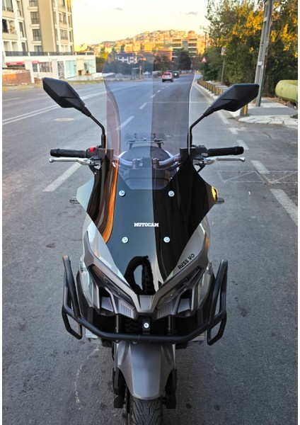 Mondial Ressivo 250 Siperlik Ön Cam 2023-2025 Model 78CM Füme Renkli 4mm