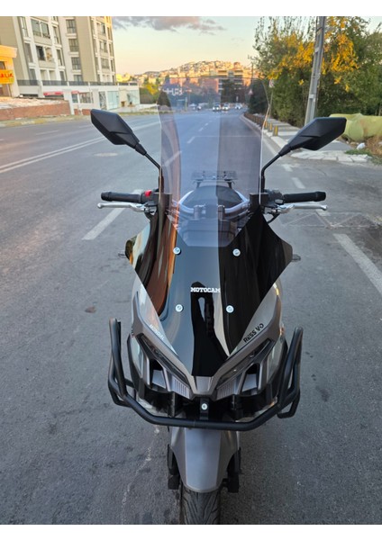 Mondial Ressivo 250 Siperlik Ön Cam 2023-2025 Model 78CM Füme Renkli 4mm