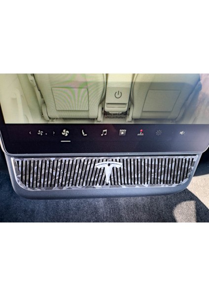 Tesla Model Y Juniper Arka Havalandırmalar Için Desenli Koruma Kapakları - 3'lü Set fiyatları