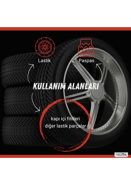 Lastik Parlatıcı 1000 ml (Sıvı Form), Lastik Parlatma, Lastik Temizleme, Lastik Temizlik