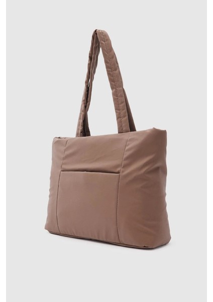 Lüks Tasarım Suni Deri El Omuz Askılı Çanta