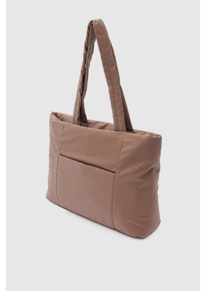 Lüks Tasarım Suni Deri El Omuz Askılı Çanta